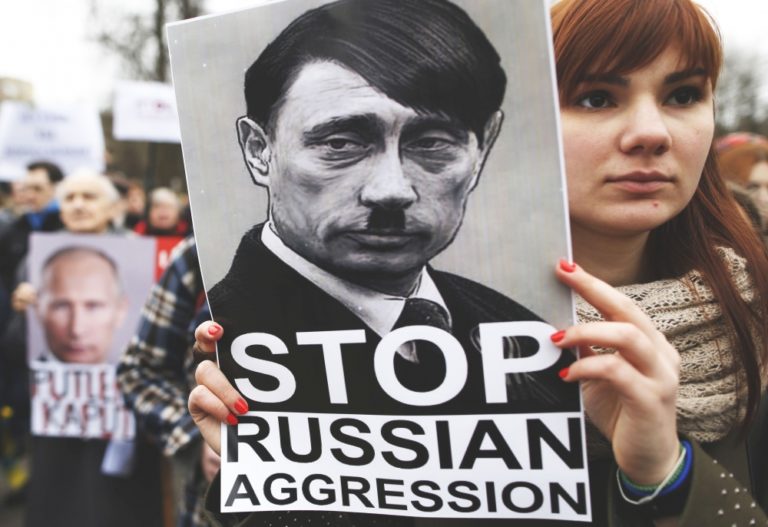 Ukrajina, hitler, putin