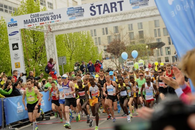 Bratislavskému maratónu dominovali Keňania