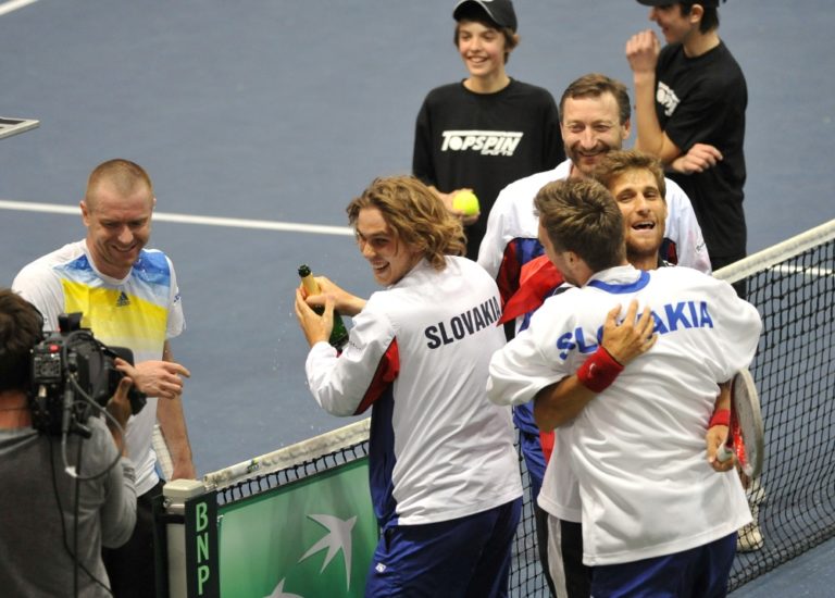 Michal Mertiňák, Lukáš Lacko, Martin Kližan, Norbert Gombos
