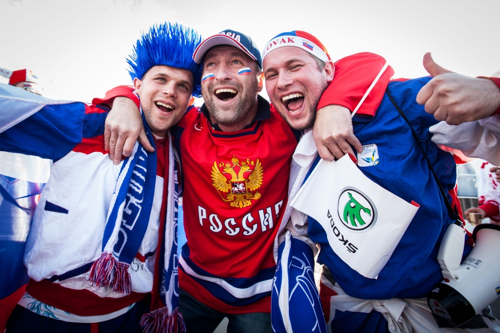 Rusko slovensko hokej fanusik