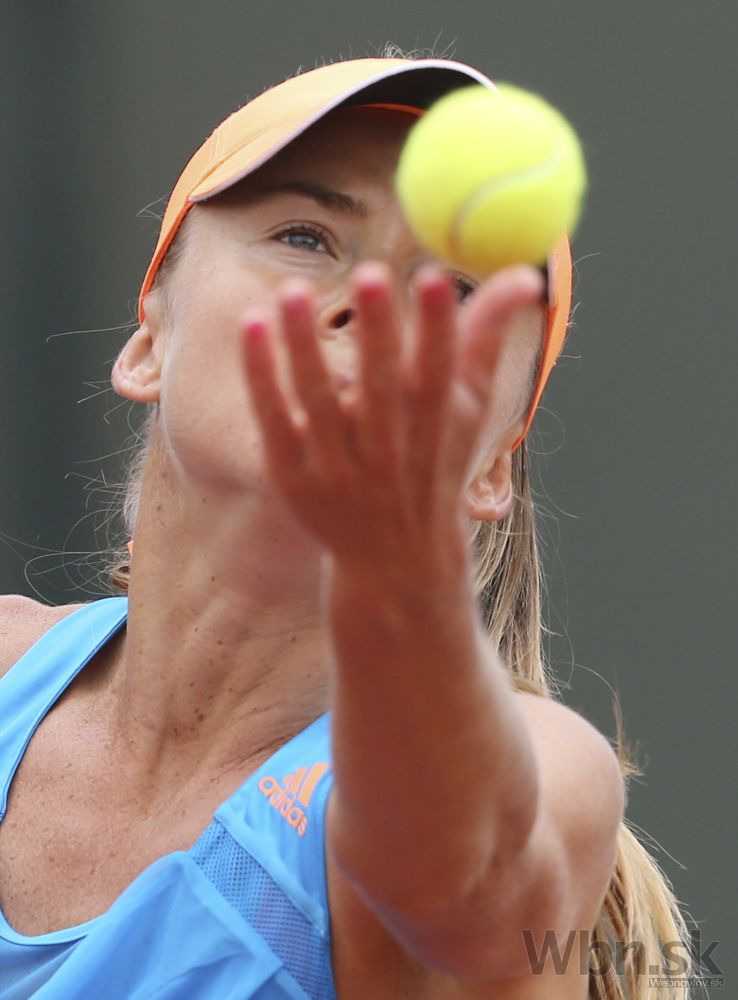 Daniela Hantuchová zdolala na Roland Garros Jovanu Jakšičovú