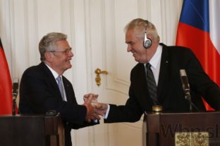 Joachim Gauck, Miloš Zeman