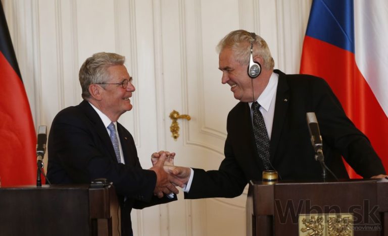 Joachim Gauck, Miloš Zeman