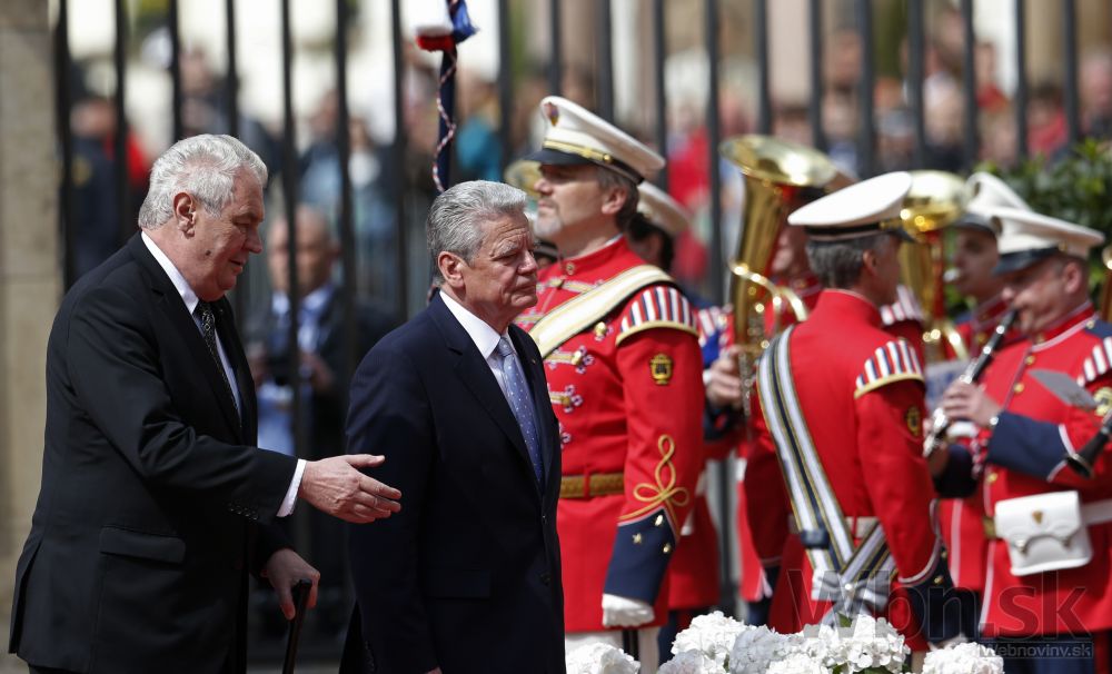 Joachim Gauck, Miloš Zeman