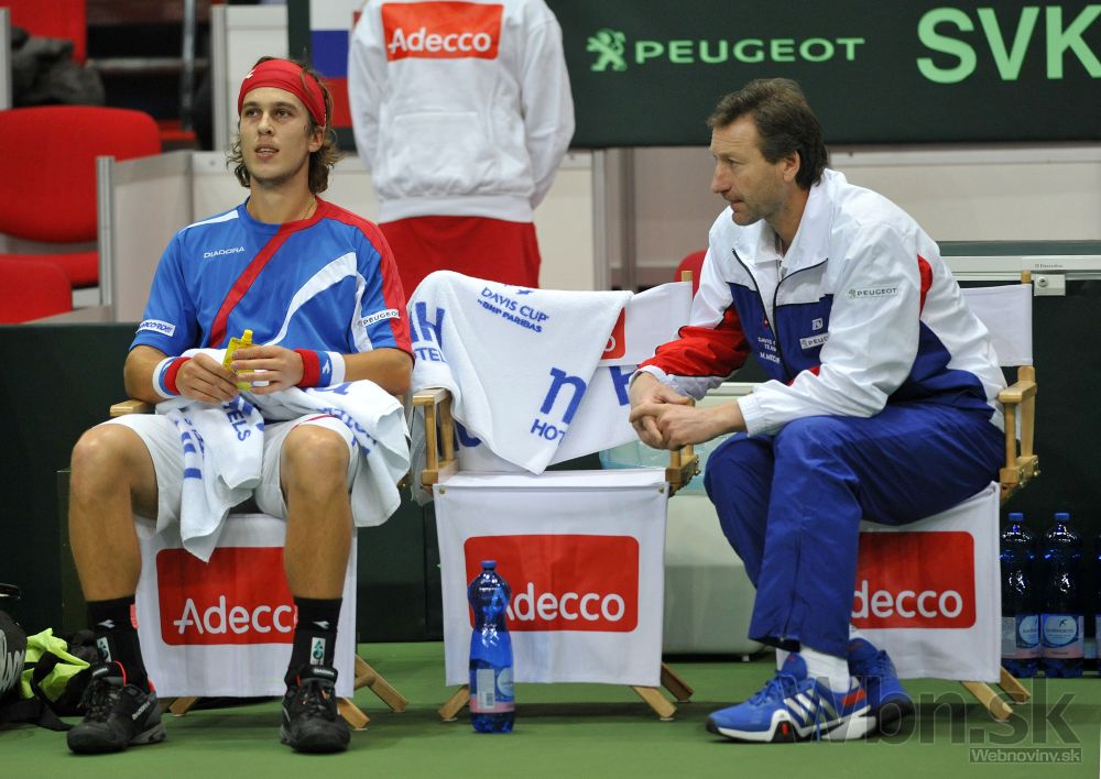 Miloš Mečíř a Lukáš Lacko