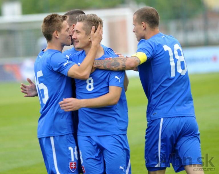 Mladí slovenskí futbalsiti zdolali Čechov