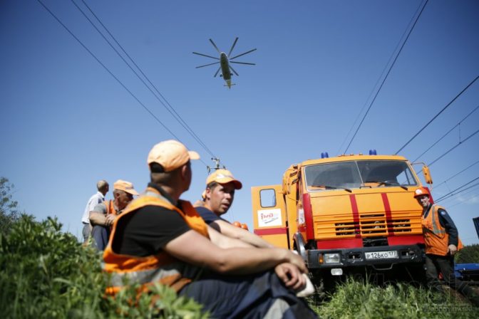 Neďaleko Moskvy sa zrazili vlaky