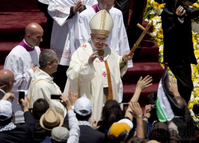 Pápež František navštívil Blízky východ
