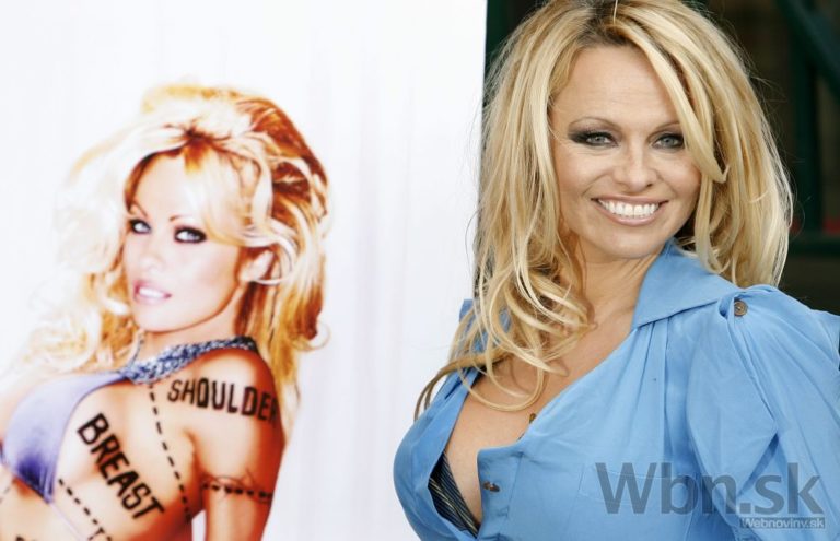 Sexy herečka Pamela Anderson