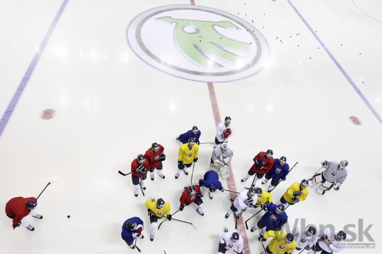 Slováci absolvovali v Minsku jeden z posledných tréningov v sezóne