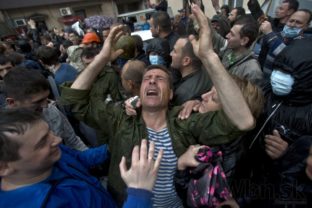 V Odese po protestoch prepustili zatknutých