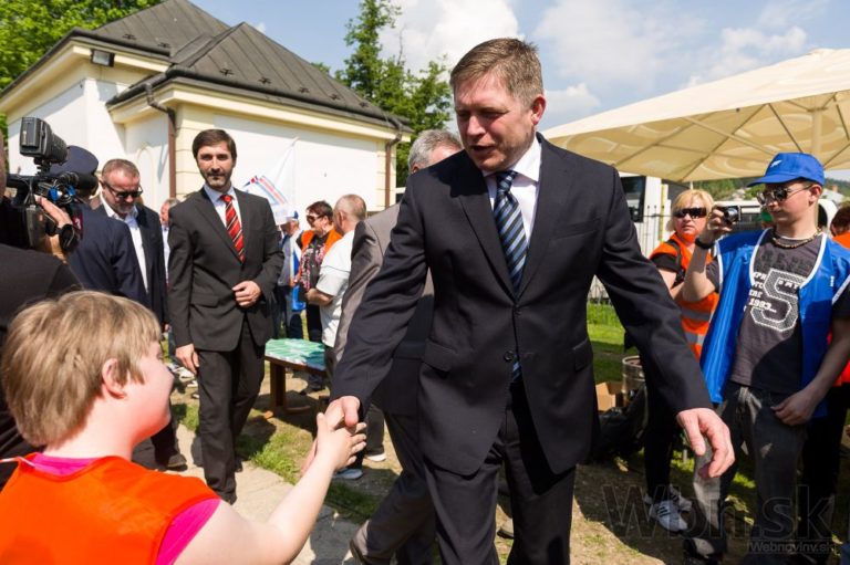 V Žiline sa oslavoval prvý máj, nechýbal ani Robert Fico