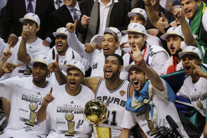Basketbalisti San Antonia získali svoj piaty titul v NBA