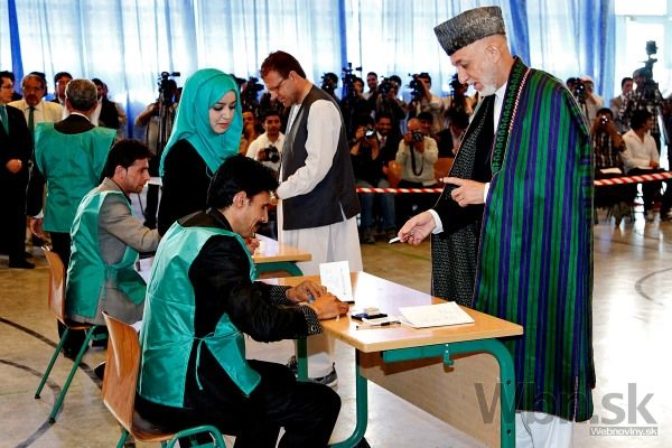 Druhé kolo prezidentských volieb v Afganistane