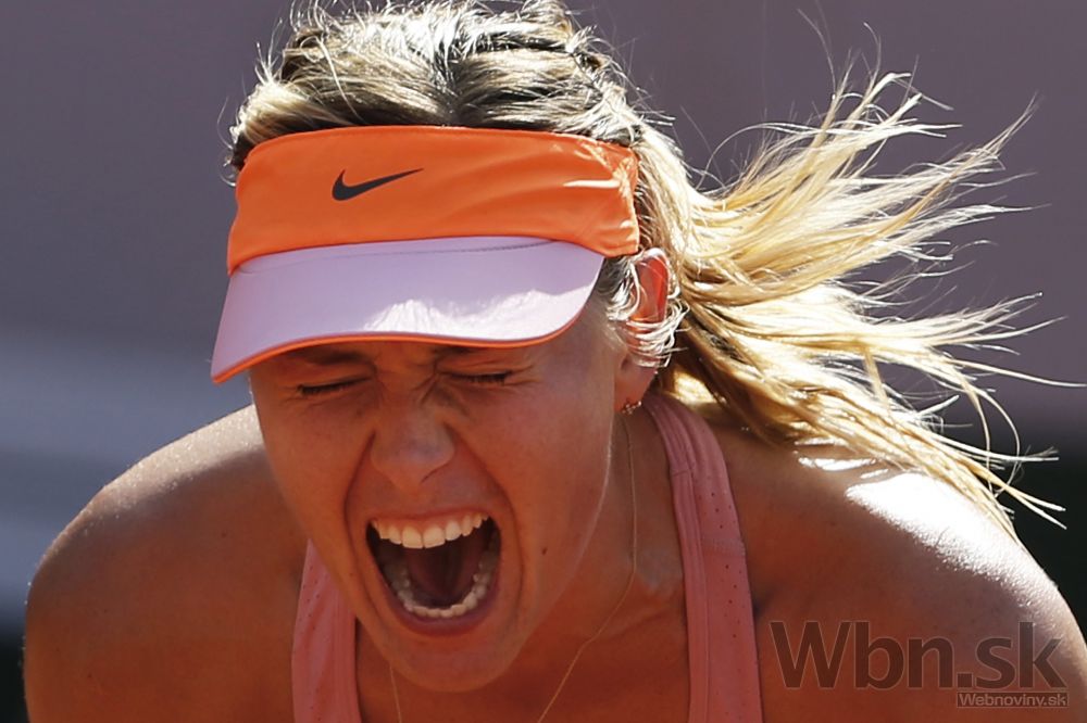 Finále Roland Garros medzi Mariou Šarapovovou a Simonou Halepovou