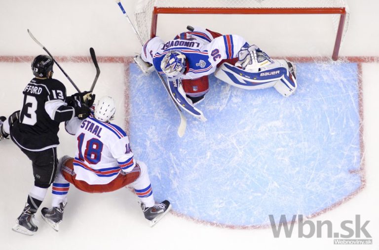 LA Kings Mariána Gáboríka vyhralo prvý finálový zápas Stanelyho pohára