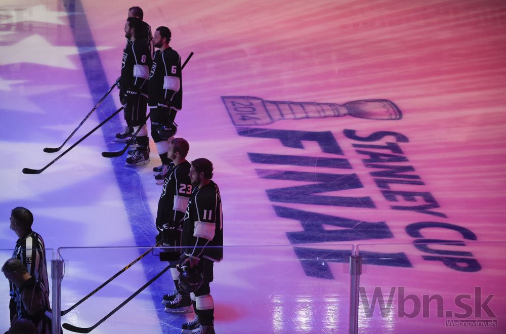 LA Kings Mariána Gáboríka vyhralo prvý finálový zápas Stanelyho pohára