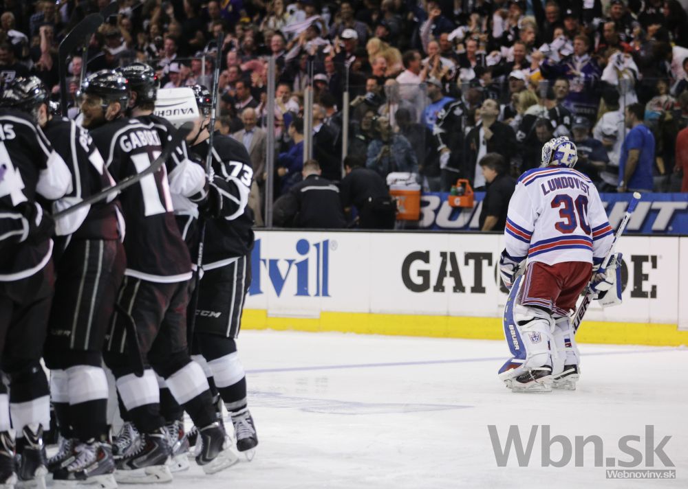 LA Kings Mariána Gáboríka vyhralo prvý finálový zápas Stanelyho pohára