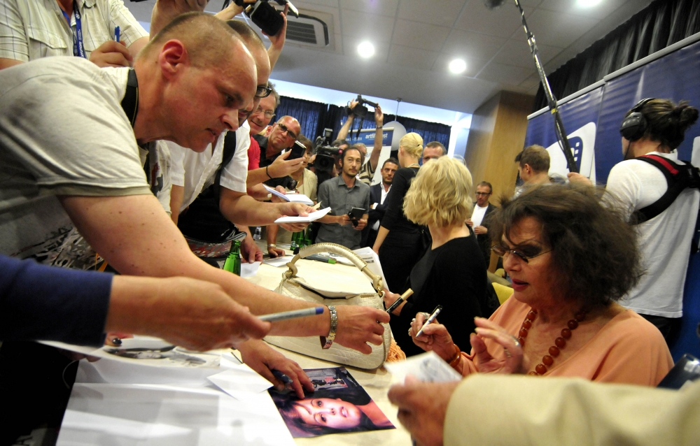 Laureátka ceny Hercova misia, talianská herečka Claudia Cardinale.