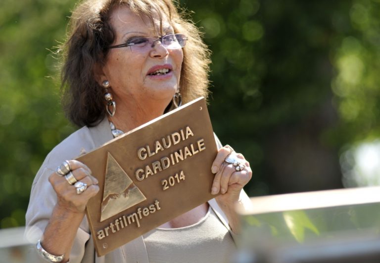 Laureátka ceny Hercova misia, talianská herečka Claudia Cardinale