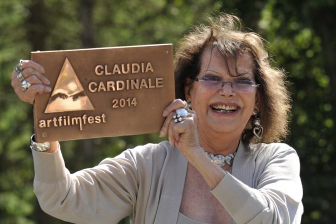 Laureátka ceny Hercova misia, talianská herečka Claudia Cardinale.