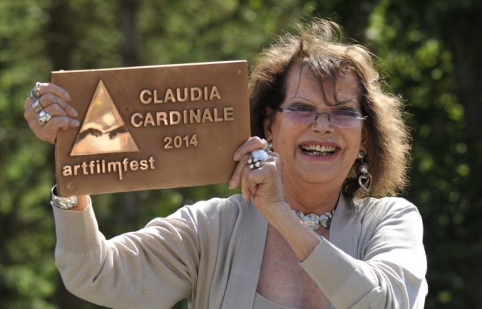 Laureátka ceny Hercova misia, talianská herečka Claudia Cardinale.