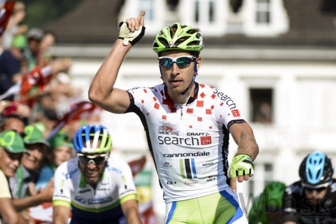 Peter Sagan vyhral tretiu etapu Okolo Švajčiarska