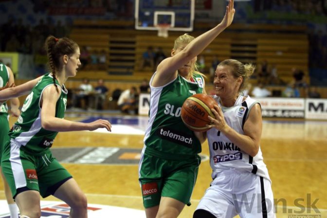 Slovenské basketbalistky si poradili so Slovinkami