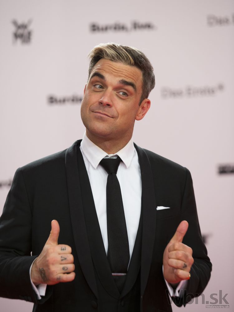 Spevák Robbie Williams