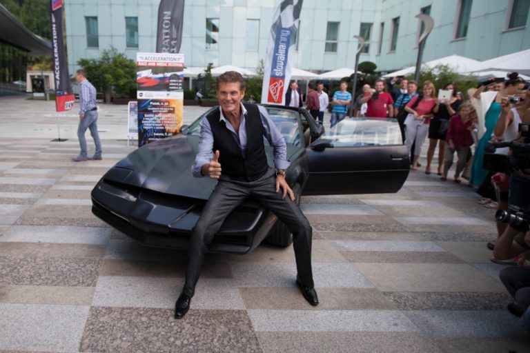 Americký filmový herec a spevák David Hasselhoff je na Slovensku