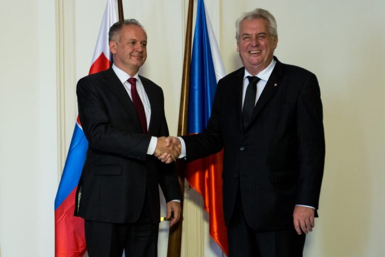 Andrej Kiska je na oficiálnej návšteve v Česku