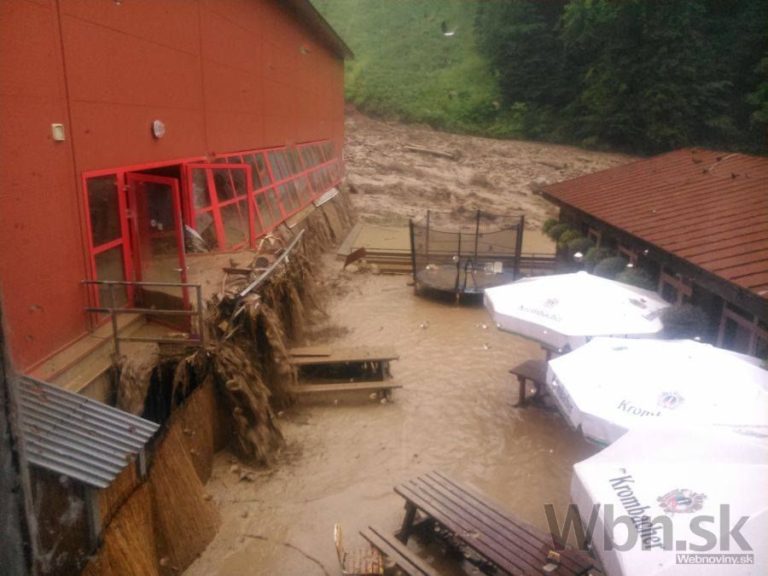 Búrky na Slovensku za sebou zanechali spúšť