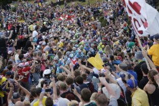 Druhá etapa slávnych pretekov Tour de France