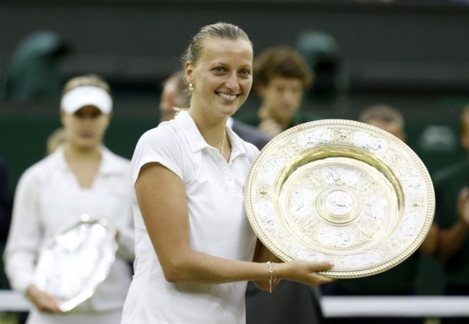 Kvitová zničila Bouchardovú, má druhý titul z Wimbledonu