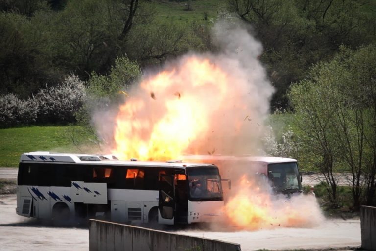 Vybuch autobus