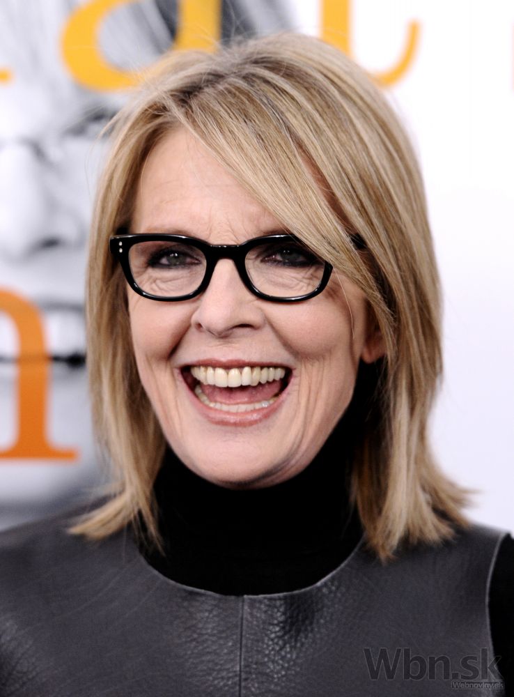 Americká herečka Diane Keaton