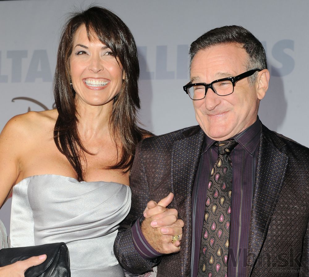 Americký herec a komik Robin Williams