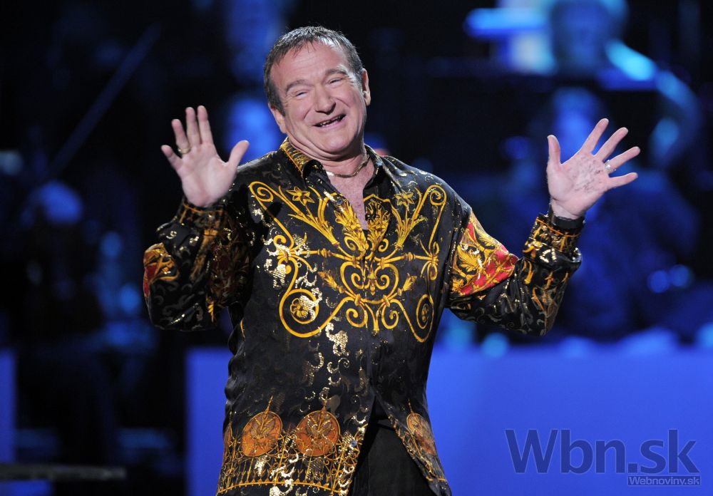 Americký herec a komik Robin Williams