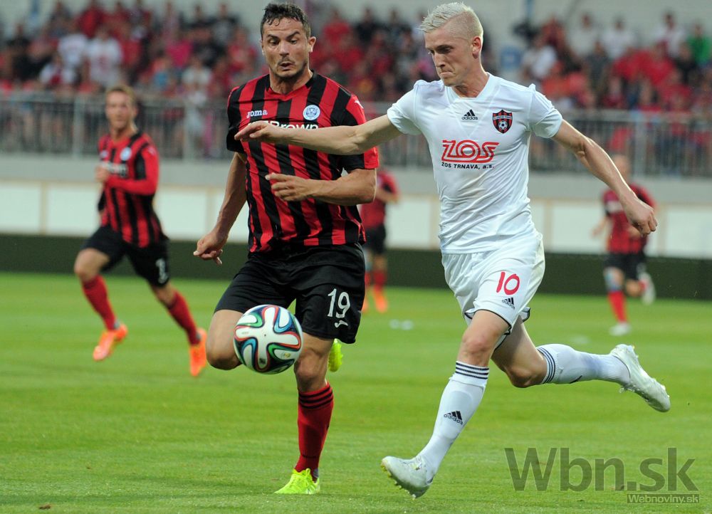Futbalisti Trnavy remizovali v odvete EL so St. Johnstone