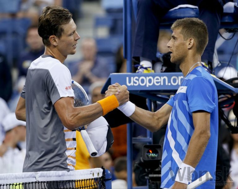 Martin Kližan prehral na US Open päťsetovú bitku s Tomášom Berdychom