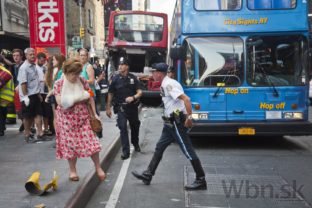 Na Times Square sa zrazili výletné autobusy