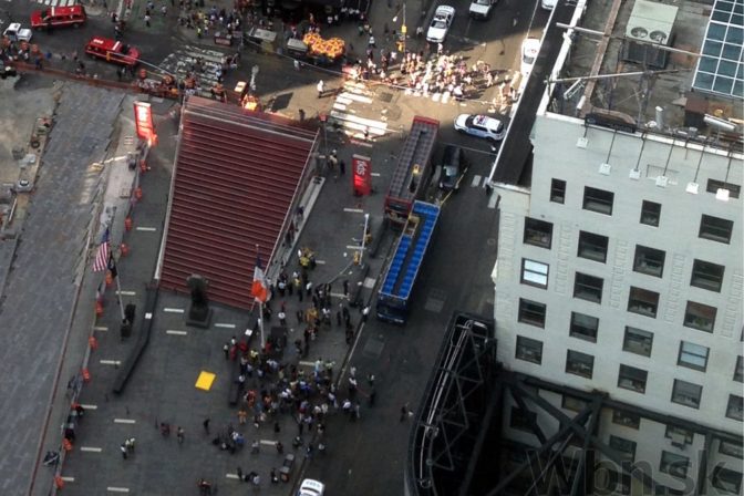 Na Times Square sa zrazili výletné autobusy