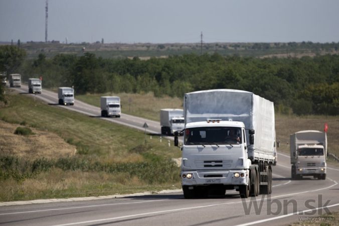 Na Ukrajinu vyrazil ruský konvoj