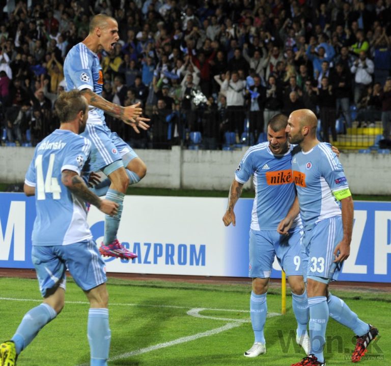 Slovan bojuje o postup do skupinovej fázy Ligy majstrov