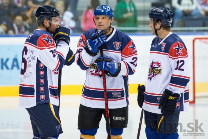 Slovenské hokejové hviezdy porazili St.Louis aj v Bratislave