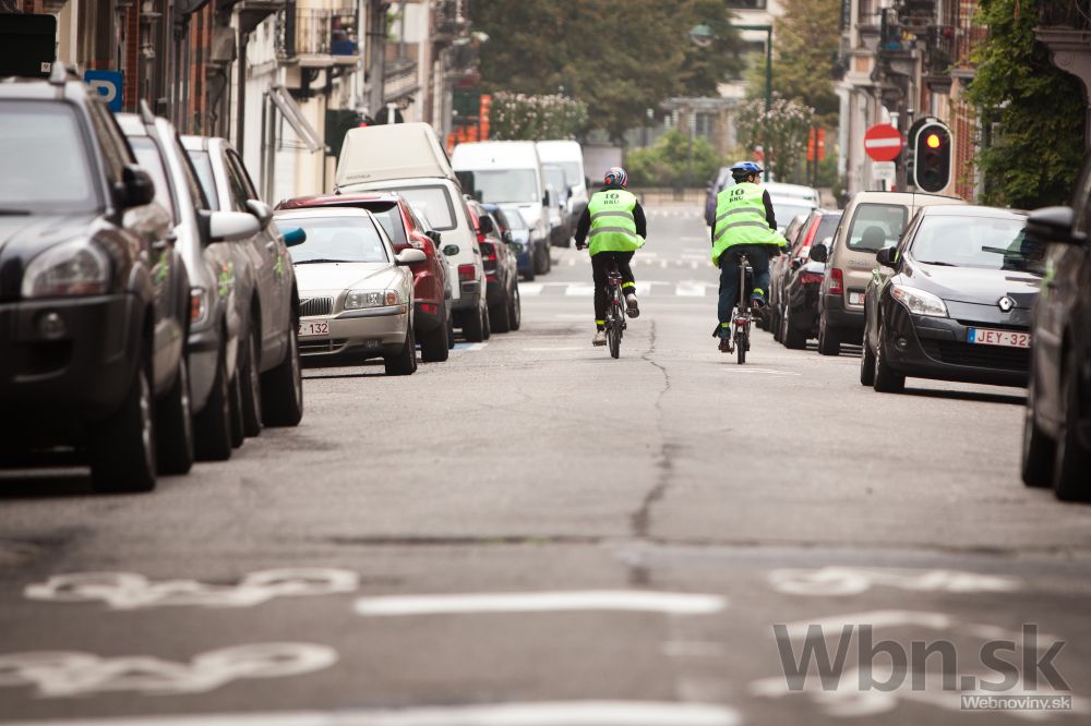 Bicykel cyklista nehoda cesta priechod