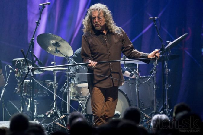 Britský spevák Robert Plant