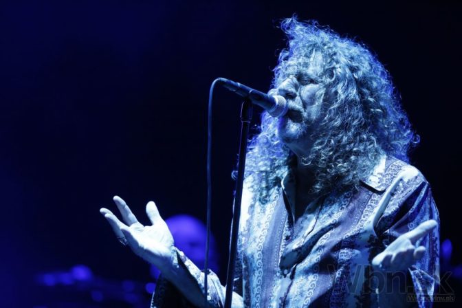 Britský spevák Robert Plant