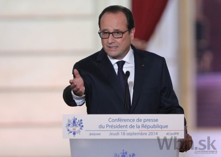 Francúzsky prezident Francois Hollande