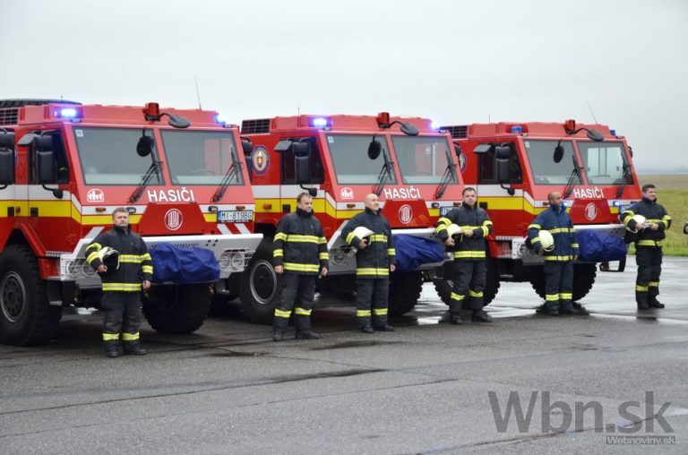 Hasiči dostali nové lesné špeciály Tatra
